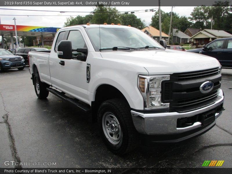 Oxford White / Earth Gray 2019 Ford F350 Super Duty XL SuperCab 4x4