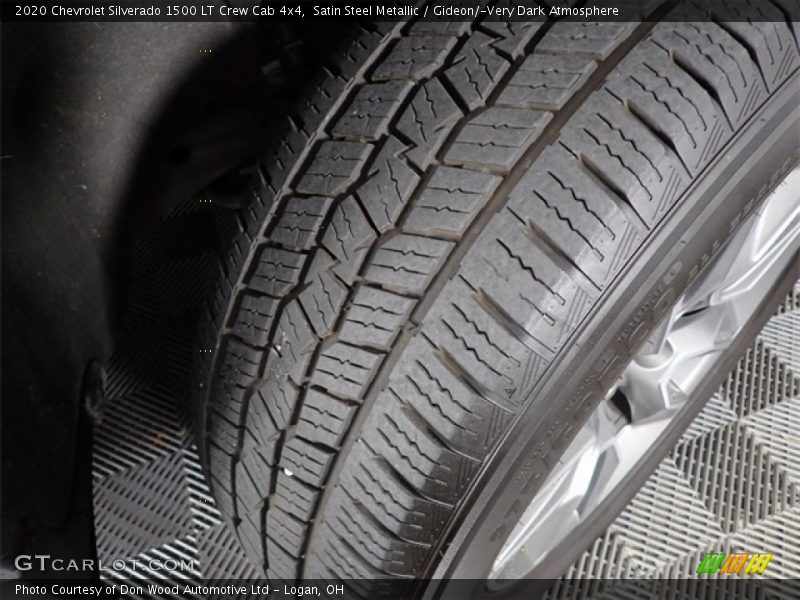 Satin Steel Metallic / Gideon/­Very Dark Atmosphere 2020 Chevrolet Silverado 1500 LT Crew Cab 4x4