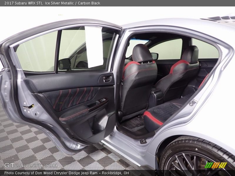 Ice Silver Metallic / Carbon Black 2017 Subaru WRX STI
