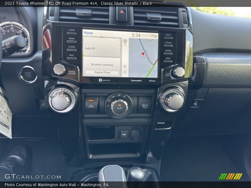 Controls of 2023 4Runner TRD Off Road Premium 4x4