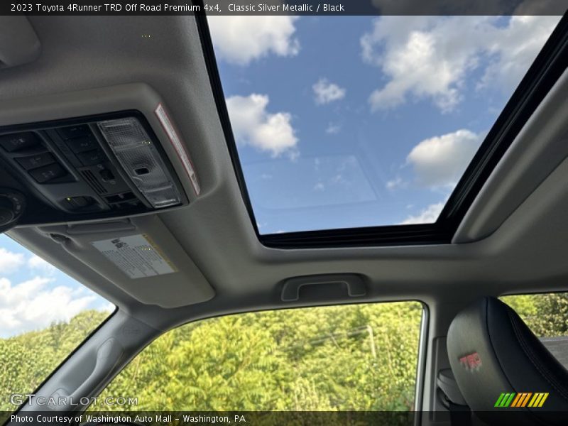 Sunroof of 2023 4Runner TRD Off Road Premium 4x4
