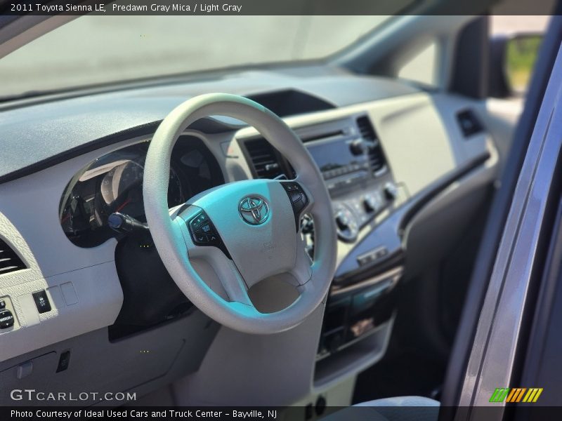 Predawn Gray Mica / Light Gray 2011 Toyota Sienna LE