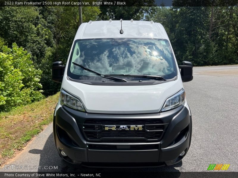 Bright White / Black 2023 Ram ProMaster 2500 High Roof Cargo Van