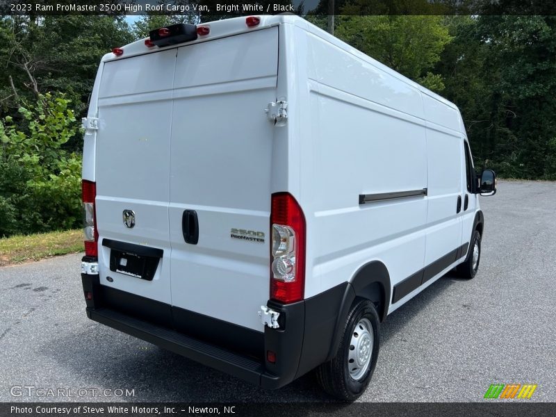 Bright White / Black 2023 Ram ProMaster 2500 High Roof Cargo Van