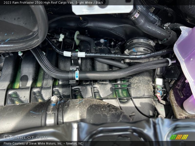 Bright White / Black 2023 Ram ProMaster 2500 High Roof Cargo Van