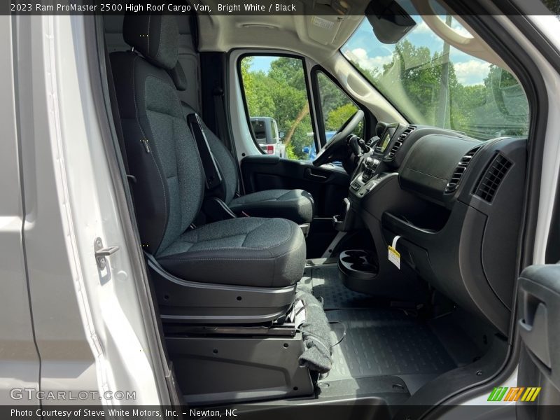 Bright White / Black 2023 Ram ProMaster 2500 High Roof Cargo Van