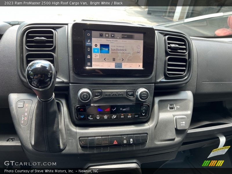 Bright White / Black 2023 Ram ProMaster 2500 High Roof Cargo Van
