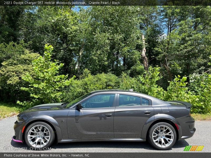  2023 Charger SRT Hellcat Widebody Jailbreak Granite Pearl