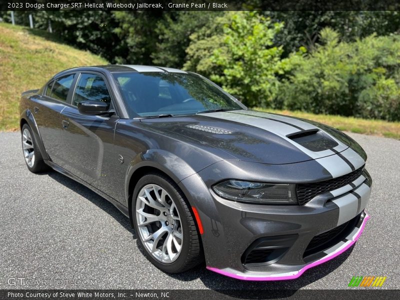 Front 3/4 View of 2023 Charger SRT Hellcat Widebody Jailbreak