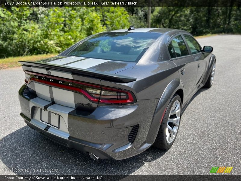 Granite Pearl / Black 2023 Dodge Charger SRT Hellcat Widebody Jailbreak