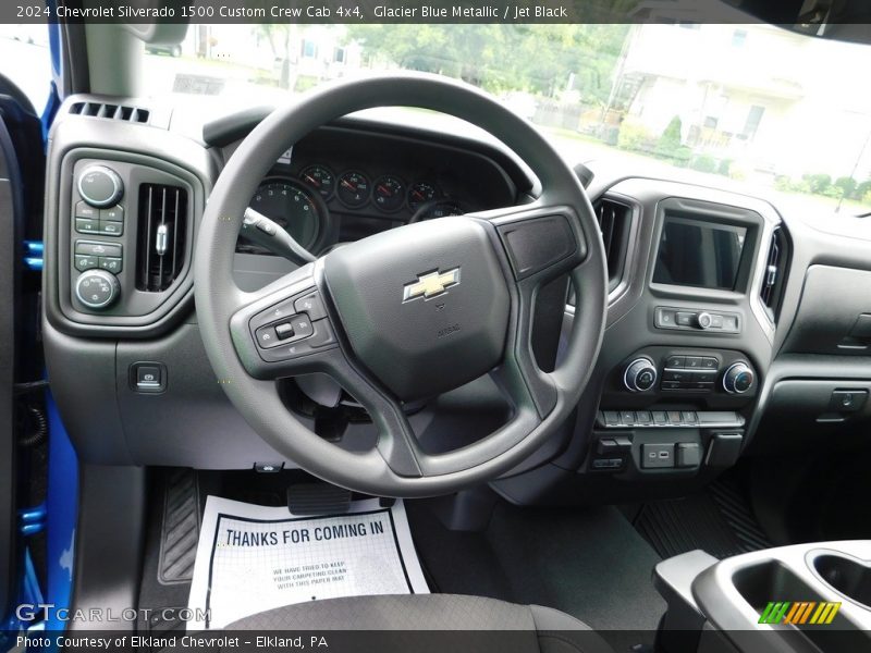  2024 Silverado 1500 Custom Crew Cab 4x4 Steering Wheel