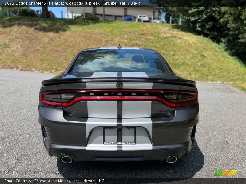 Exhaust of 2023 Charger SRT Hellcat Widebody Jailbreak
