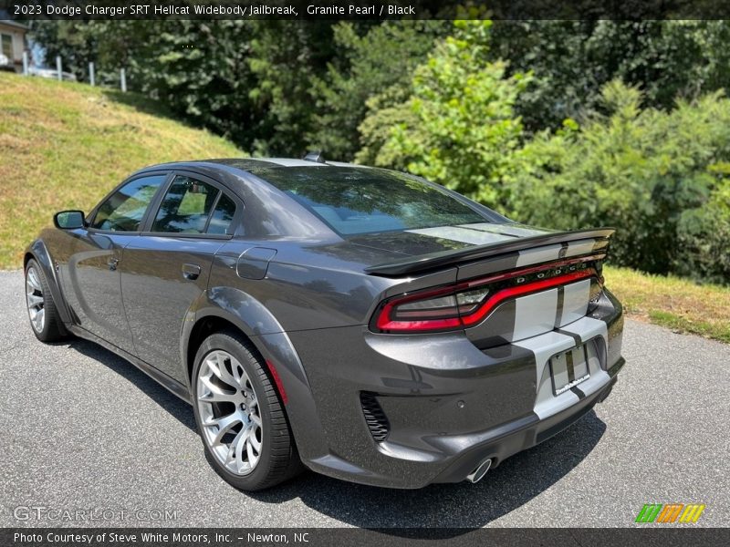 Granite Pearl / Black 2023 Dodge Charger SRT Hellcat Widebody Jailbreak