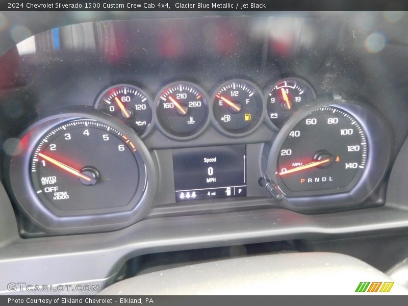  2024 Silverado 1500 Custom Crew Cab 4x4 Custom Crew Cab 4x4 Gauges