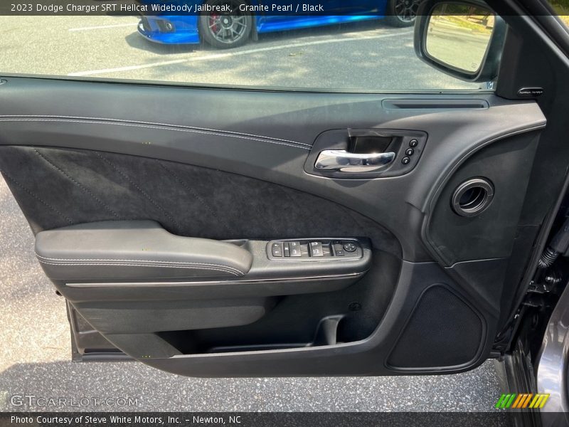 Door Panel of 2023 Charger SRT Hellcat Widebody Jailbreak