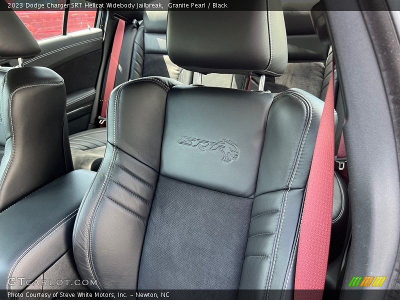 Front Seat of 2023 Charger SRT Hellcat Widebody Jailbreak