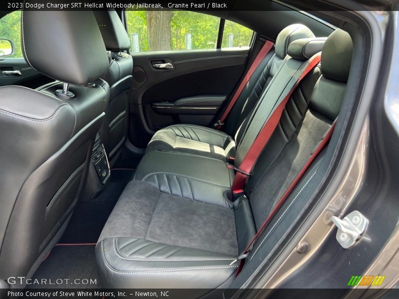 Rear Seat of 2023 Charger SRT Hellcat Widebody Jailbreak
