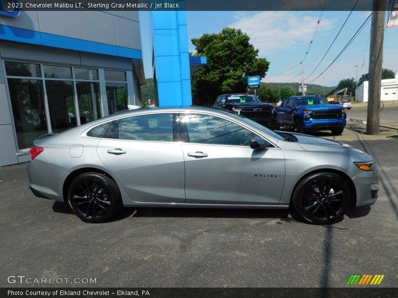 Sterling Gray Metallic / Jet Black 2023 Chevrolet Malibu LT
