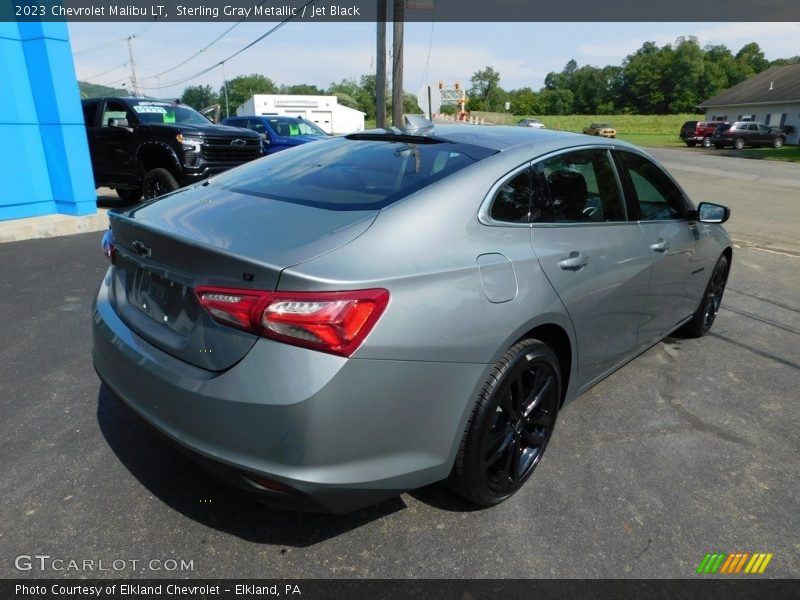 Sterling Gray Metallic / Jet Black 2023 Chevrolet Malibu LT