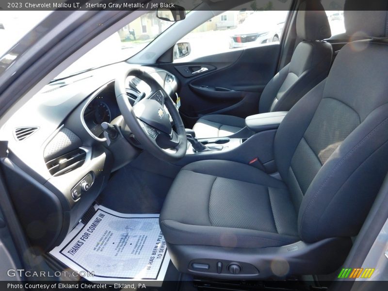 Sterling Gray Metallic / Jet Black 2023 Chevrolet Malibu LT