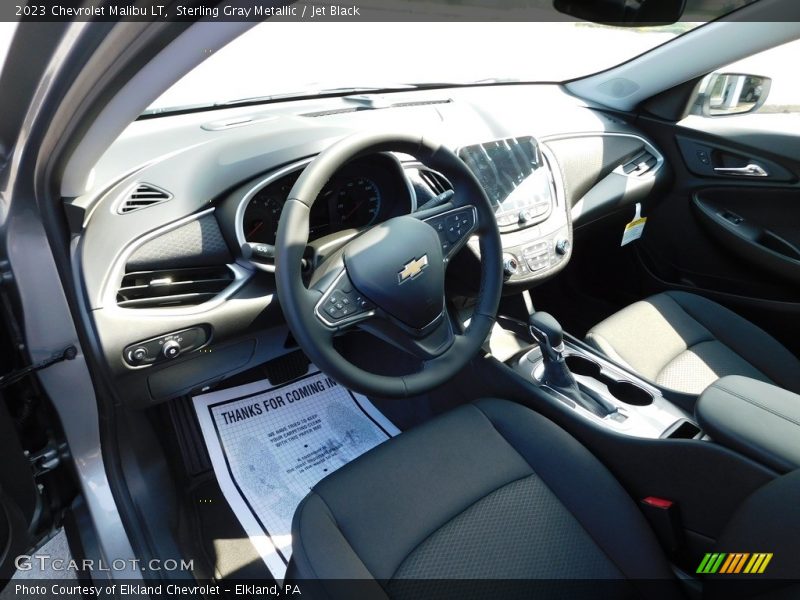 Sterling Gray Metallic / Jet Black 2023 Chevrolet Malibu LT