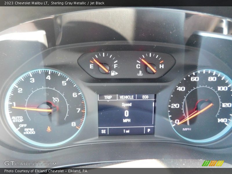Sterling Gray Metallic / Jet Black 2023 Chevrolet Malibu LT