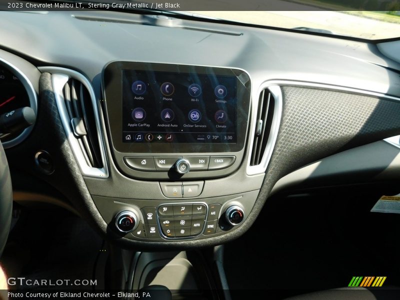 Sterling Gray Metallic / Jet Black 2023 Chevrolet Malibu LT