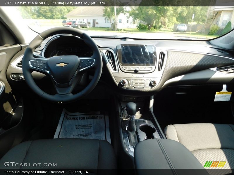 Sterling Gray Metallic / Jet Black 2023 Chevrolet Malibu LT