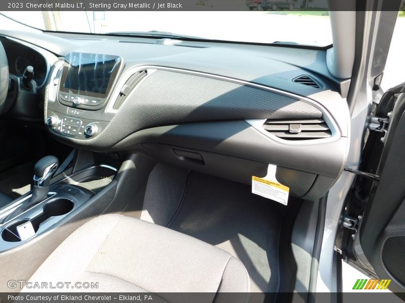 Sterling Gray Metallic / Jet Black 2023 Chevrolet Malibu LT