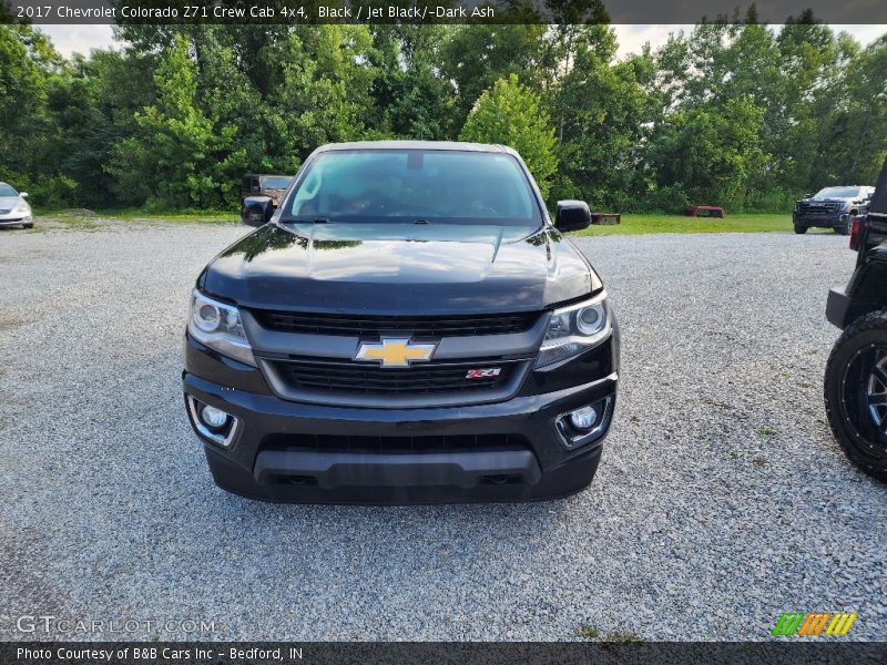 Black / Jet Black/­Dark Ash 2017 Chevrolet Colorado Z71 Crew Cab 4x4