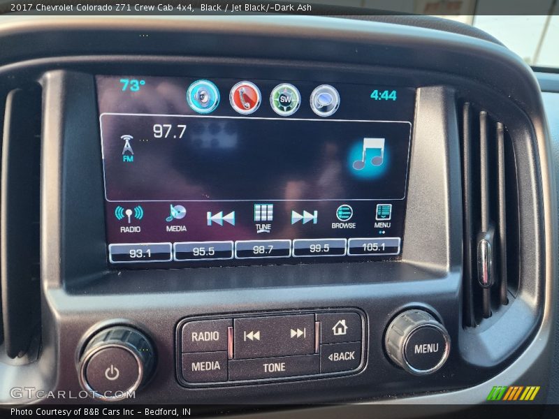 Black / Jet Black/­Dark Ash 2017 Chevrolet Colorado Z71 Crew Cab 4x4