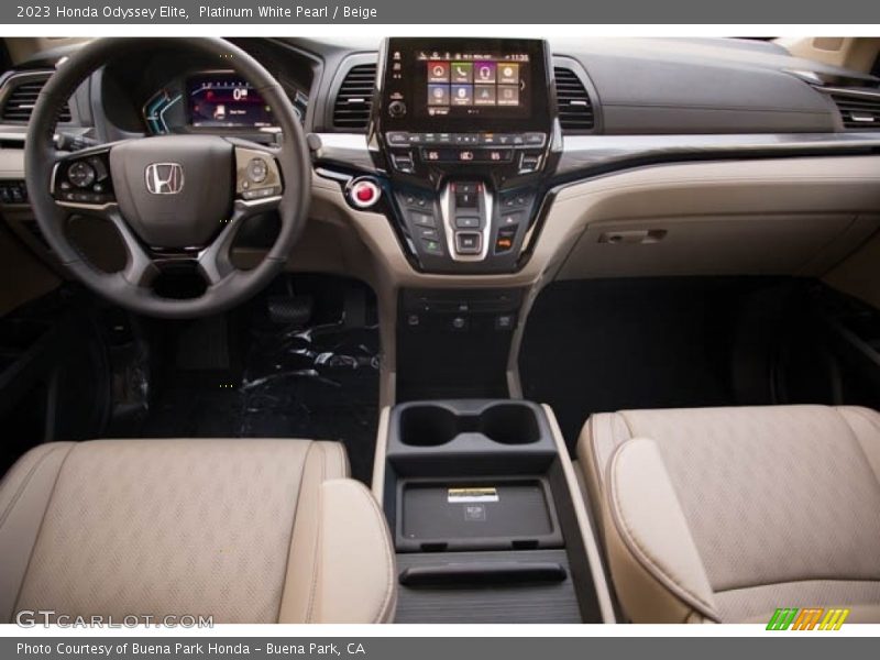 Dashboard of 2023 Odyssey Elite