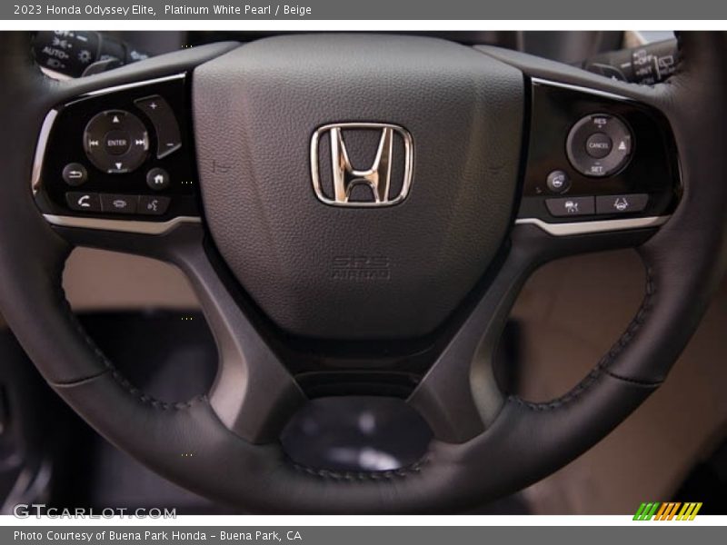  2023 Odyssey Elite Steering Wheel