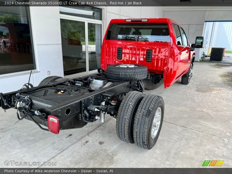 Undercarriage of 2024 Silverado 3500HD LT Crew Cab 4x4 Chassis