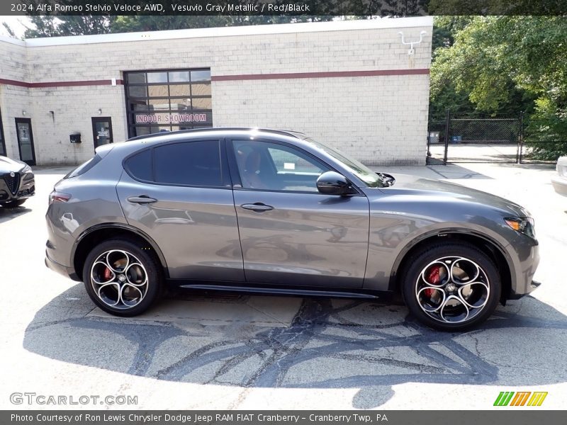  2024 Stelvio Veloce AWD Vesuvio Gray Metallic