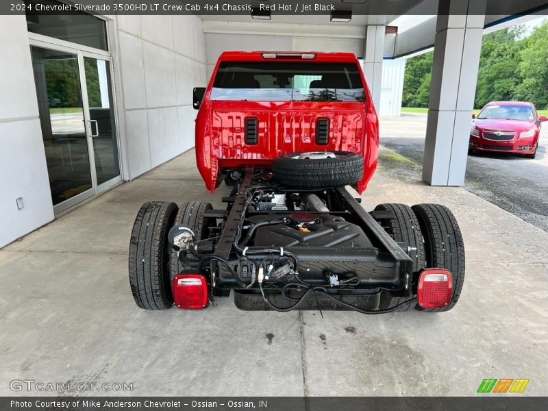 Undercarriage of 2024 Silverado 3500HD LT Crew Cab 4x4 Chassis