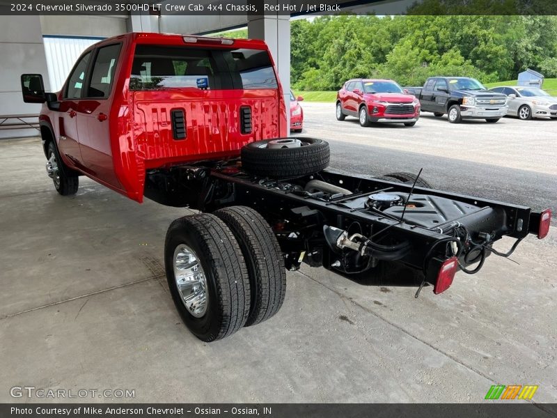 Undercarriage of 2024 Silverado 3500HD LT Crew Cab 4x4 Chassis