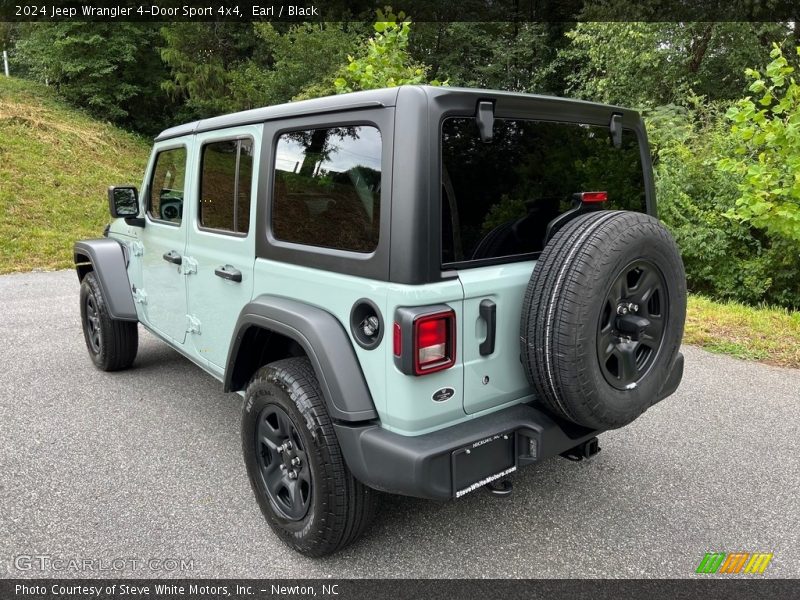 Earl / Black 2024 Jeep Wrangler 4-Door Sport 4x4