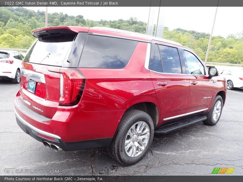 Cayenne Red Tintcoat / Jet Black 2022 GMC Yukon Denali 4WD