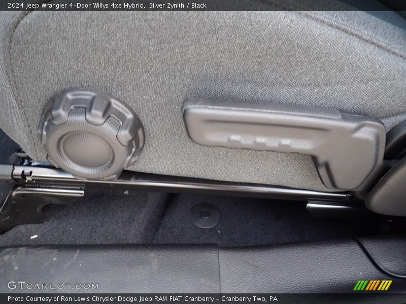 Silver Zynith / Black 2024 Jeep Wrangler 4-Door Willys 4xe Hybrid
