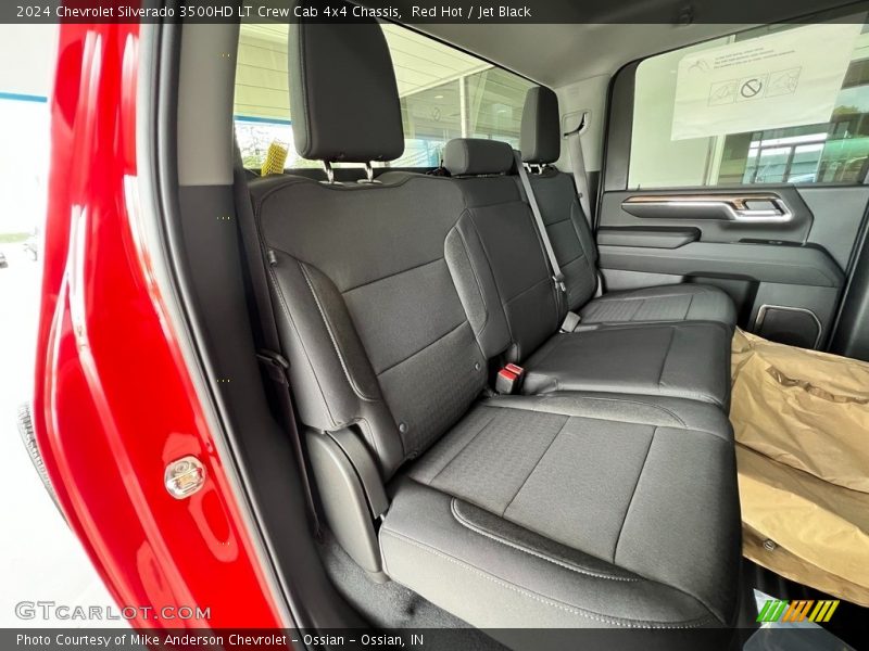 Rear Seat of 2024 Silverado 3500HD LT Crew Cab 4x4 Chassis