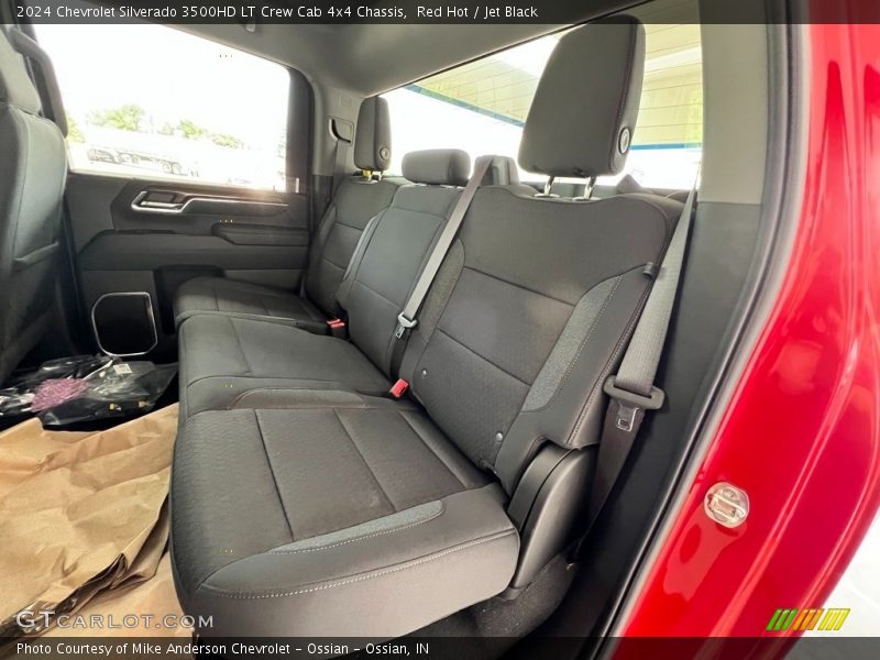 Rear Seat of 2024 Silverado 3500HD LT Crew Cab 4x4 Chassis