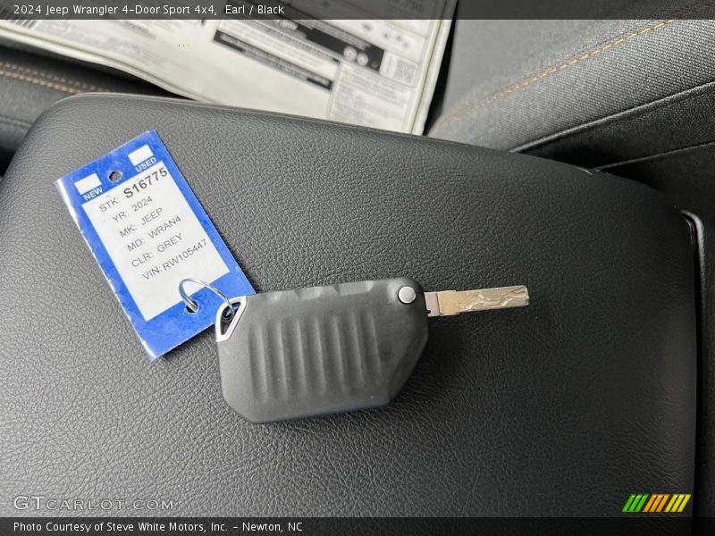 Earl / Black 2024 Jeep Wrangler 4-Door Sport 4x4