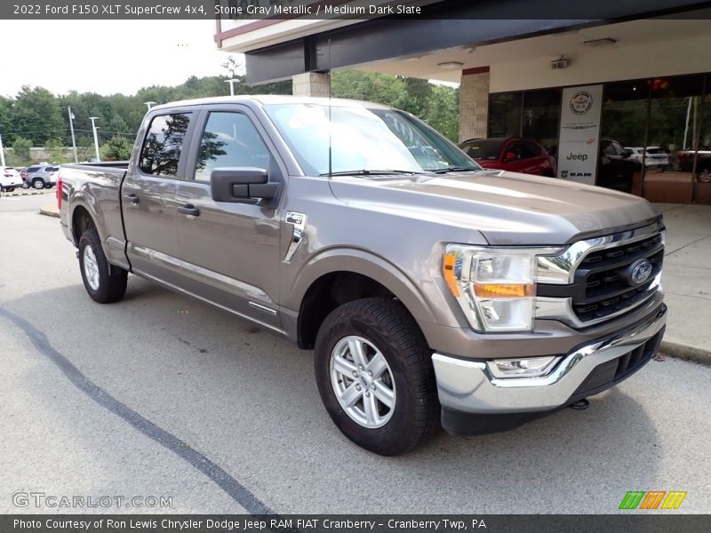  2022 F150 XLT SuperCrew 4x4 Stone Gray Metallic