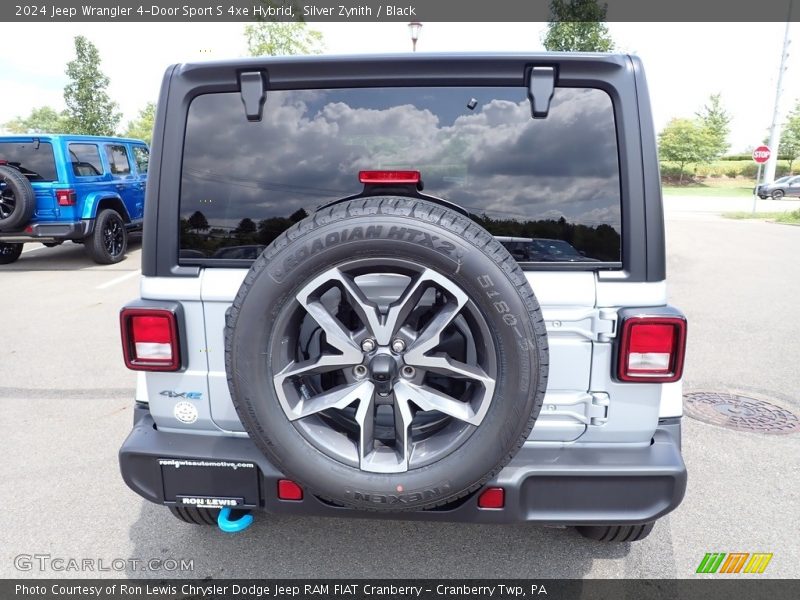 Silver Zynith / Black 2024 Jeep Wrangler 4-Door Sport S 4xe Hybrid