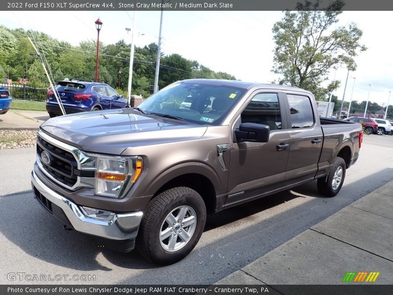  2022 F150 XLT SuperCrew 4x4 Stone Gray Metallic