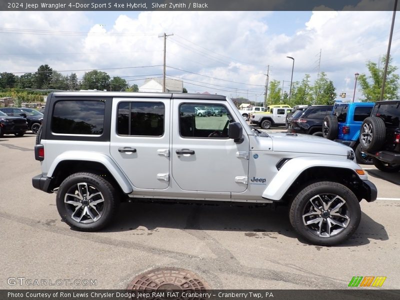  2024 Wrangler 4-Door Sport S 4xe Hybrid Silver Zynith
