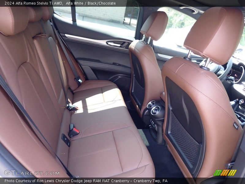 Rear Seat of 2024 Stelvio Ti AWD