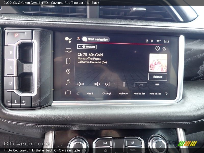 Controls of 2022 Yukon Denali 4WD