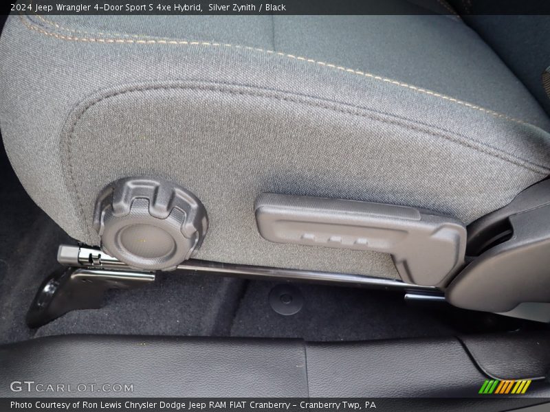 Silver Zynith / Black 2024 Jeep Wrangler 4-Door Sport S 4xe Hybrid